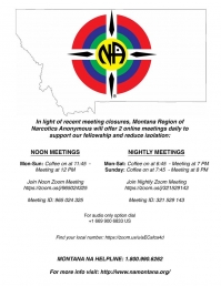 Narcotics Anonymous Meeting Narcotics Anonymous Meeting