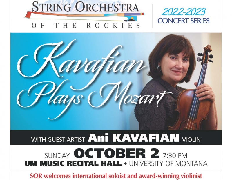 String Orchestra of the Rockies - Kavafian Plays Mozart