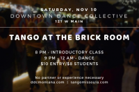 Tango at the Brick Room Tango at the Brick Room