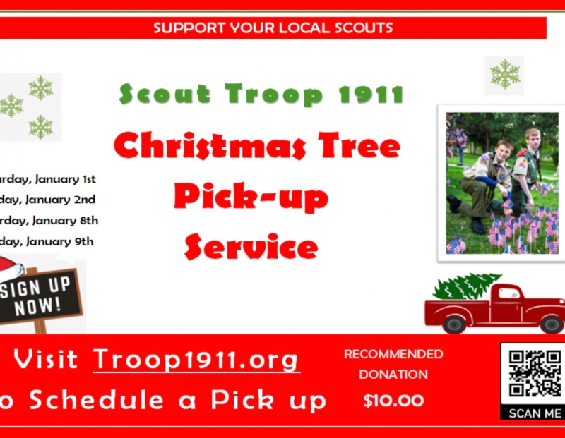 Troop 20 Boy Scouts Christmas Tree Removal 2022 Boy Scout Christmas Tree Pick-Up 01/01/2022 Missoula, Montana, Boy Scout  Troop 1911 - Special Events Event | Missoulaevents