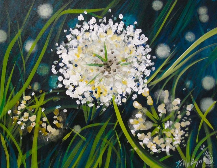 Paint and Sip: Wild Grass Flowers