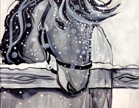 Paint and Sip: Winter Horse
