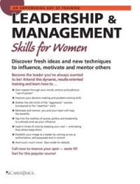 Leadership & Management Skills for Women Leadership & Management Skills for Women