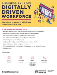 Business Skills for the Digitally Driven Workforce Business Skills for the Digitally Driven Workforce