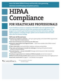 HIPAA Compliance for Healthcare Professionals HIPAA Compliance for Healthcare Professionals