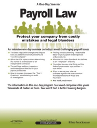 Payroll Law Payroll Law