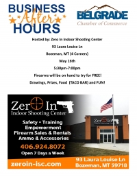 Business After Hours - Zero In Indoor Shooting Center Business After Hours - Zero In Indoor Shooting Center