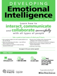 Developing Emotional Intelligence Developing Emotional Intelligence