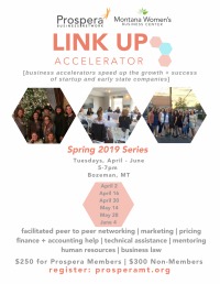 Link Up Accelerator for Women - Spring Link Up Accelerator for Women - Spring