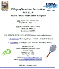 Boys & Girls Indoor Tennis Boys & Girls Indoor Tennis