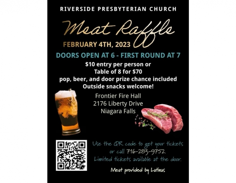 Riverside Church Meat Raffle