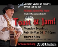 Toast & Jam Open Mic Series Toast & Jam Open Mic Series