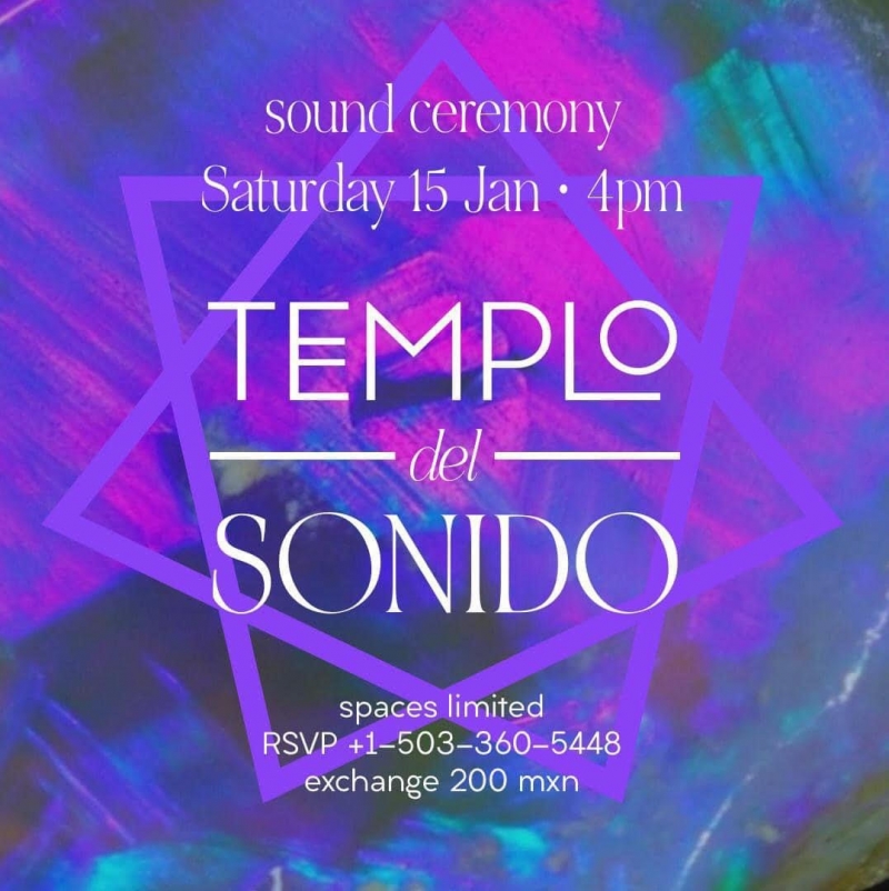 sound ceremony at Templo Del Sonido