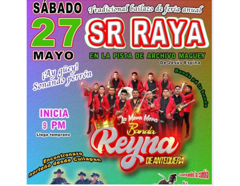Party/fiesta de Sr. Raya, Banda Reyna de Antequera y otros