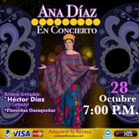 Online: Ana Diaz in Concert Online: Ana Diaz in Concert
