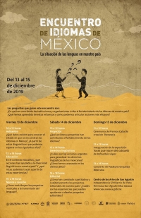 Meet the Languages of Mexico/Encuentro de idiomas de México Meet the Languages of Mexico/Encuentro de idiomas de México