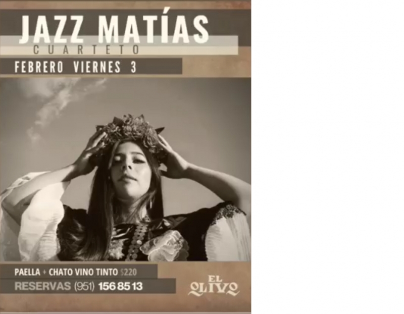 Jazz Matias at El Olivo