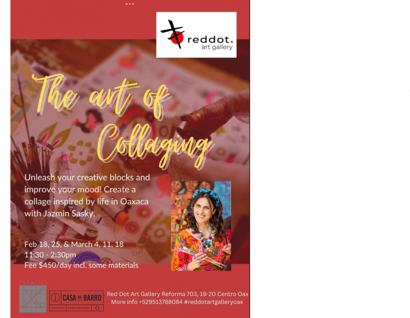Collage Classes at Red Dot Gallery