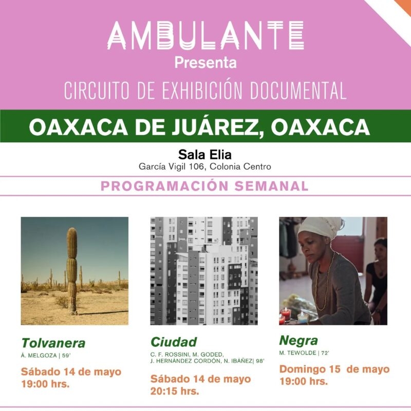 Weekly Documentary Film Circuit from Ambulante