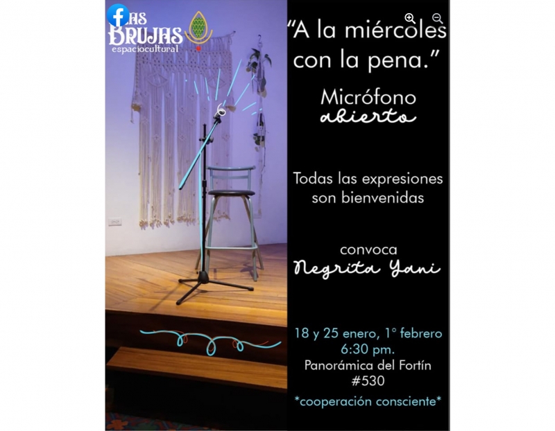 Microfono abierta / Open Mic at Las Brujas