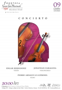 Concert / Concierto: Violin, Cello, Piano Concert / Concierto: Violin, Cello, Piano