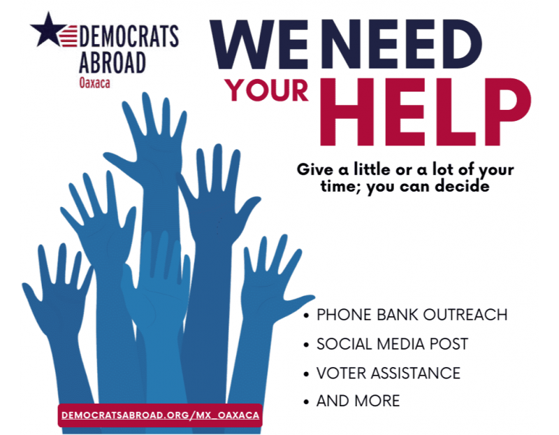Democrats Abroad - Explore Volunteer Opportunities - Virtual Event