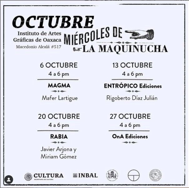 Miércoles de la maquinucha Miércoles de la maquinucha