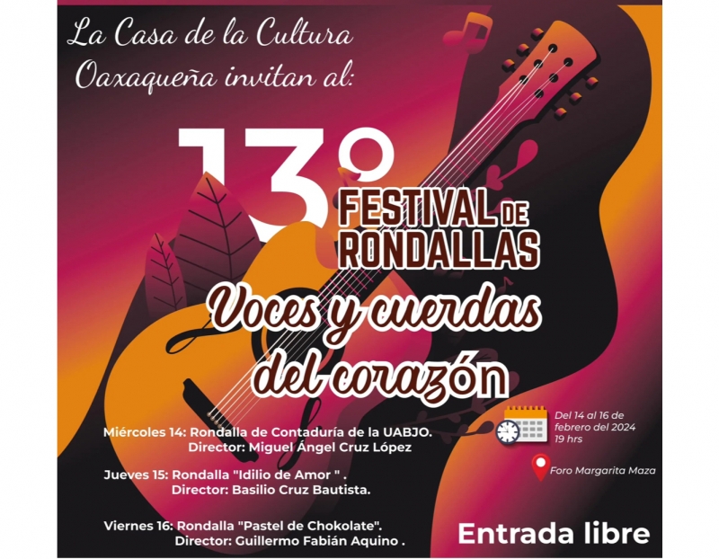 Festival de Rondellas at Casa de Cultura