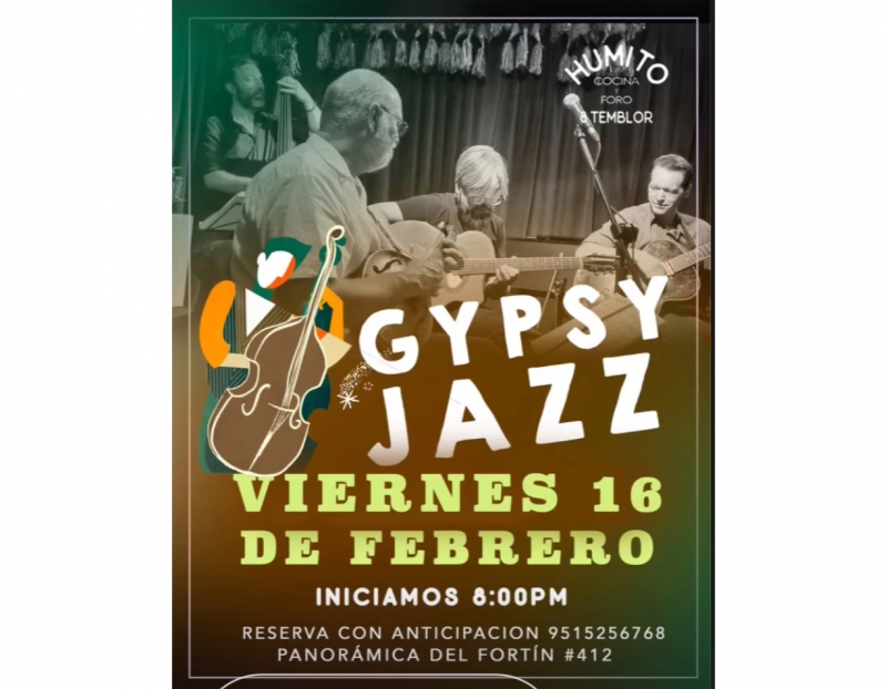 Gypsy Jazz at Humito Cocina
