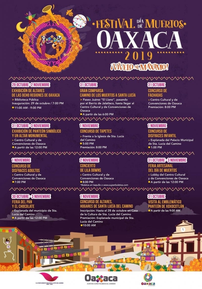 Altars from the 8 Regions of Oaxaca/Altares de 8 regiones... 10/31/2019