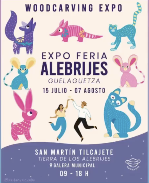 EXPO Feria Alebrijes in San Martín Tilcajete
