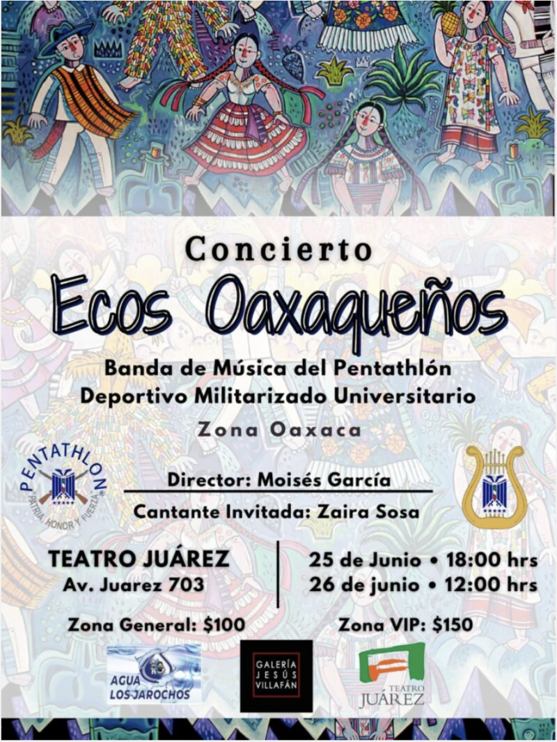 Concert at Teatro Juárez