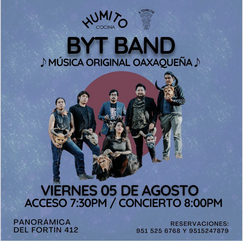 BYT Band at Humito Cocina