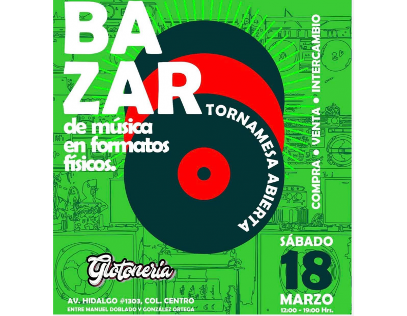 Músic Bazaar / Bazar de mu4sica en formatos físicos