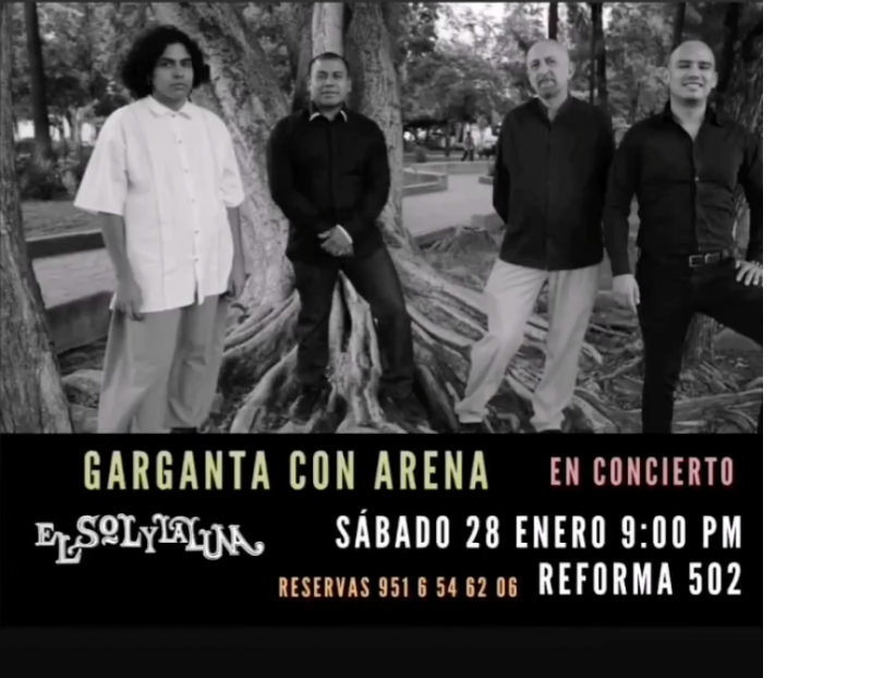 Garganta Con Arena at El Sol y La Luna