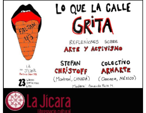 Discussion in Spanish at La Jicara Discussion in Spanish at La Jicara
