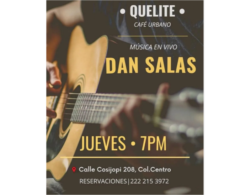 Dan Salas at Quelite Cafe Dan Salas at Quelite Cafe