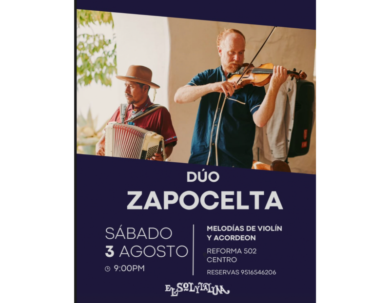 Dúo Zapocelta at El Sol y La Luna Dúo Zapocelta at El Sol y La Luna