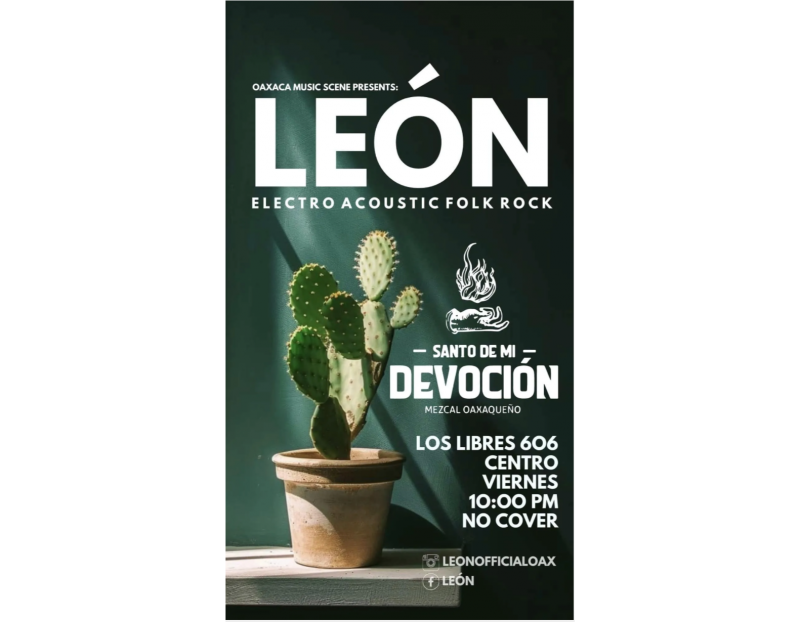 LEÓN at Santo de mi Devoción LEÓN at Santo de mi Devoción