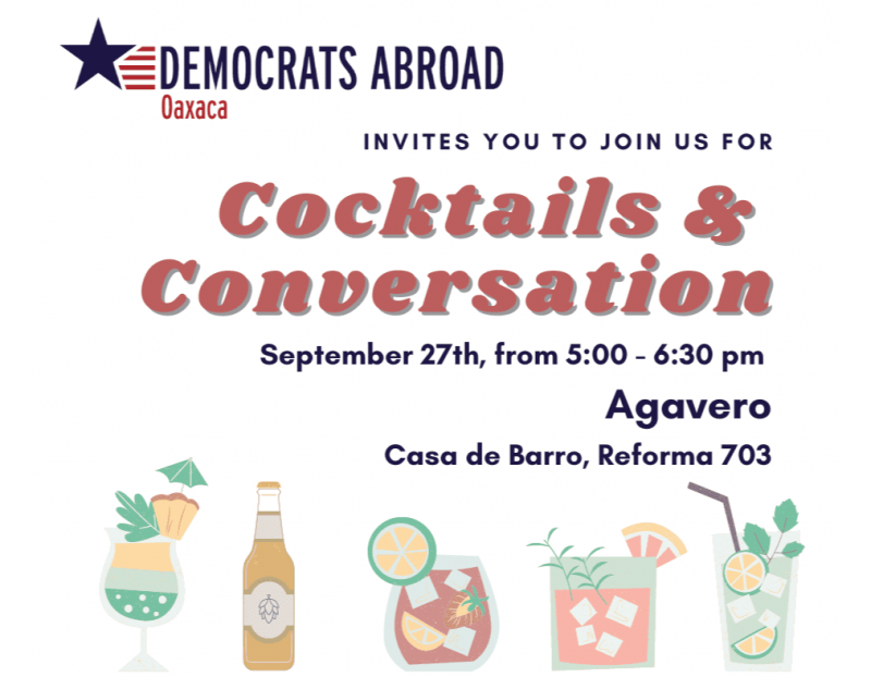 Democrats Abroad Cocktails and Conversation at Agavero Democrats Abroad Cocktails and Conversation at Agavero