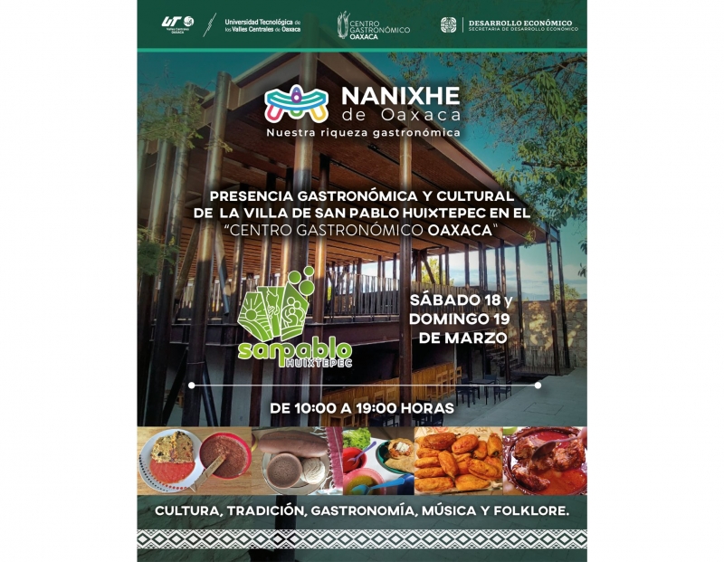 NANIXHE de Oaxaca: Food from/ Comida de San Pablo Huixtepec
