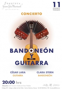 Concert/Concierto: guitarra y bandoneón Concert/Concierto: guitarra y bandoneón
