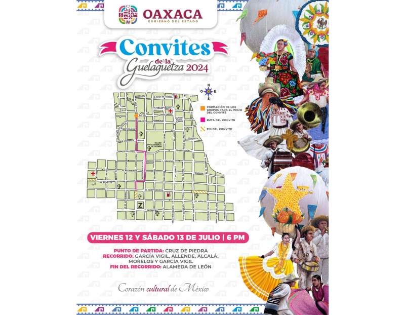 Convites de la Guelaguetza Convites de la Guelaguetza