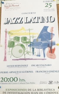 Latin Jazz Concert / Concierto de jazz latino Latin Jazz Concert / Concierto de jazz latino