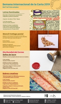 Int'l Week of the Letter / Semana Int'l de la Carta Int'l Week of the Letter / Semana Int'l de la Carta