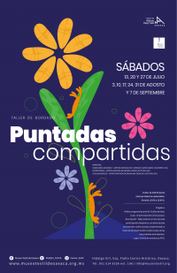 Shared Stitches, Embroidery / Puntadas compartidas, taller de bordado Shared Stitches, Embroidery / Puntadas compartidas, taller de bordado