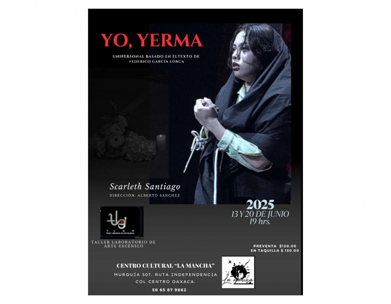 Yo, Yerma - Scarleth Santiago Yo, Yerma - Scarleth Santiago