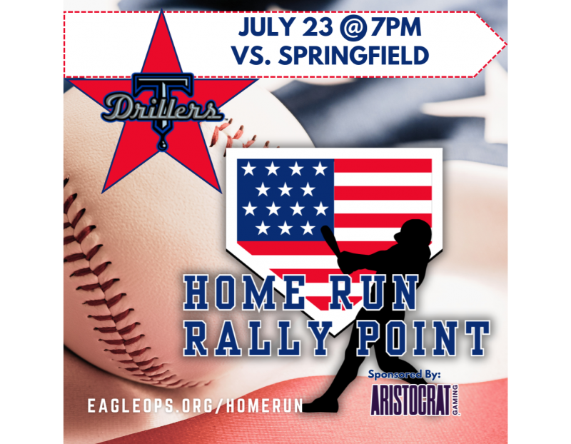 EAGLE OPS HOME RUN RALLY POINT: DRILLERS VS. SPRINGFIELD EAGLE OPS HOME RUN RALLY POINT: DRILLERS VS. SPRINGFIELD