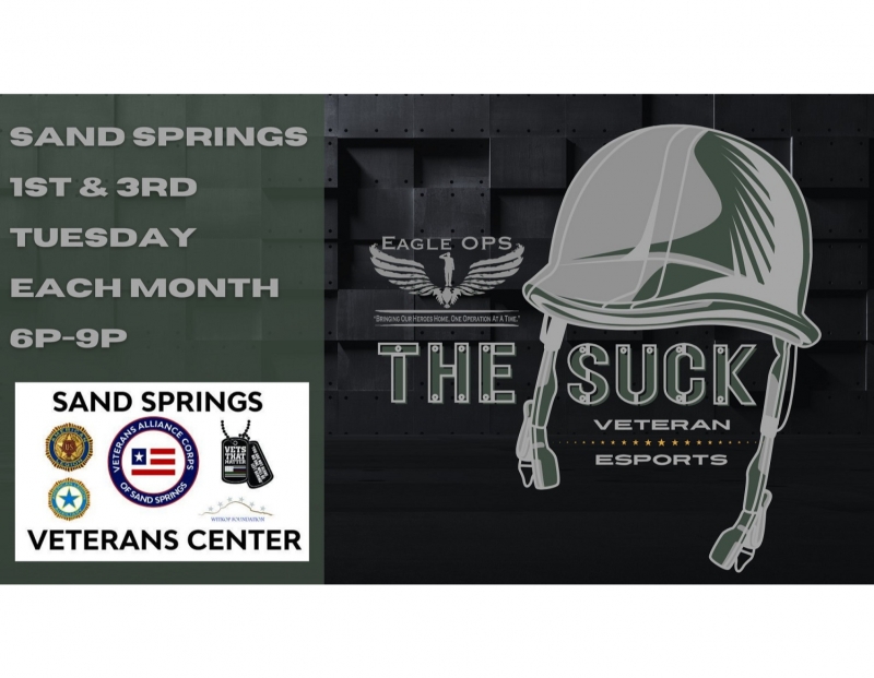 THE SUCK VETERAN ESPORTS (SAND SPRINGS) THE SUCK VETERAN ESPORTS (SAND SPRINGS)