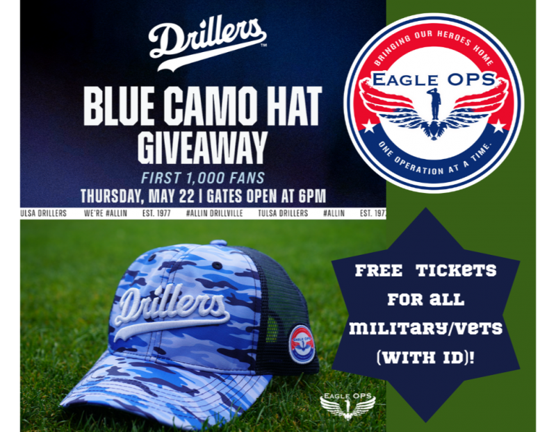 Military Appreciation Night - Tulsa Drillers Military Appreciation Night - Tulsa Drillers